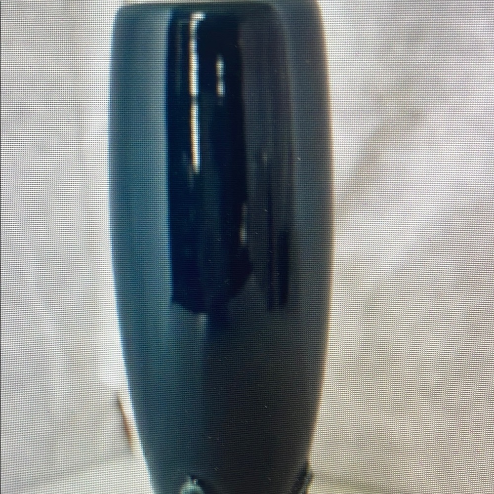 Sleek Black Vase